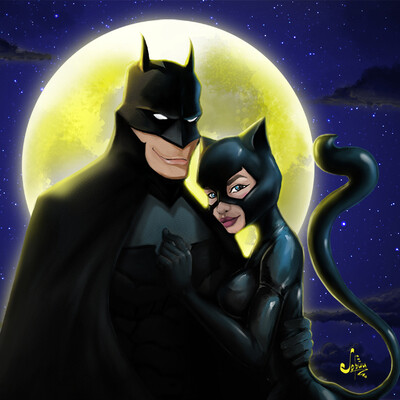 Batman and Cat