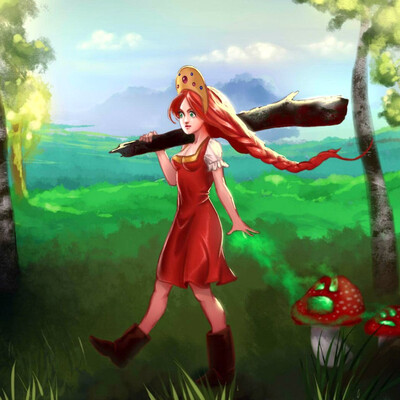 Forest baton death) ) Lady forest creatures