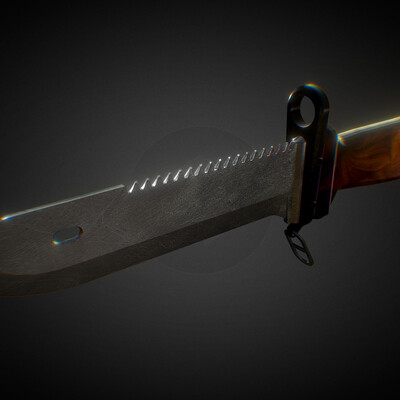 Bayonet-knife for AK-47