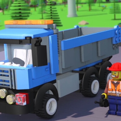 cartoon in cinema 4d