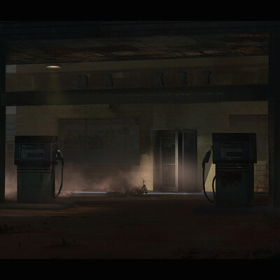 Gas station