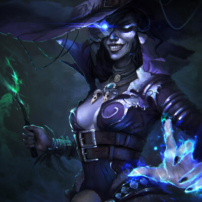 Woodoo witch