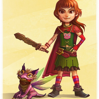 Knight pink frog