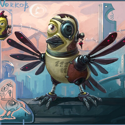 Robot bird
