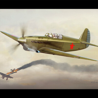 Yak-1 Soviet aircraft