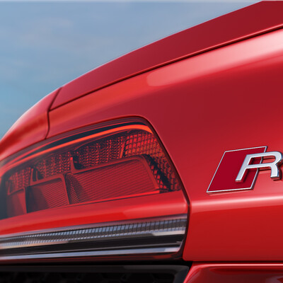 Close up renders of cars