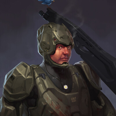 Sci-fi Soldier