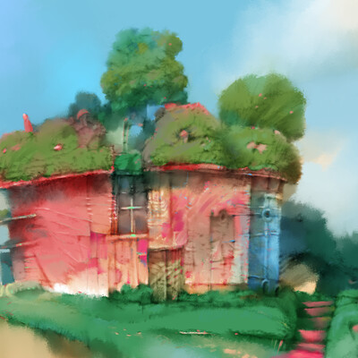 red house
