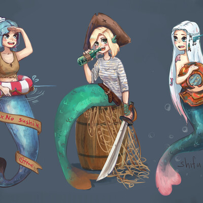 mermaids