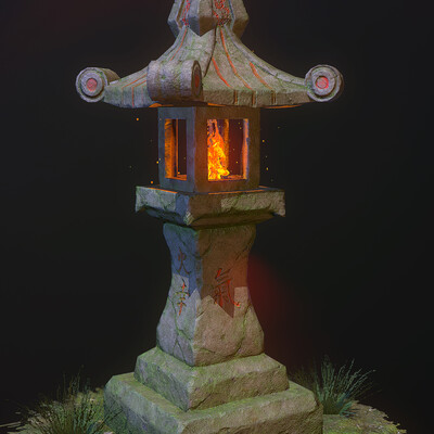 Old Chinese Lamp