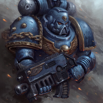 Random space marine