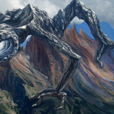 The mountain
