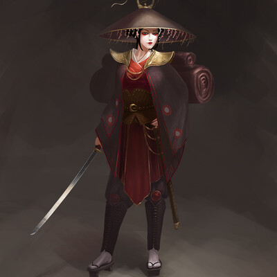 Samurai and geisha