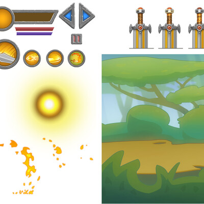 animated warrior