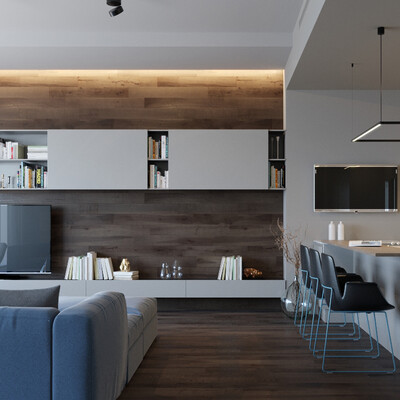 Apartment in Moscow (Moscow City)