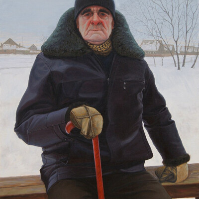 Portrait Of Ilyin Vasiliy Osipovich