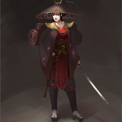 Samurai and geisha