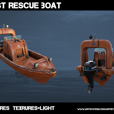 Fast rescue boat
