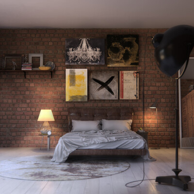 bedroom loft