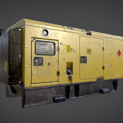Old diesel generator