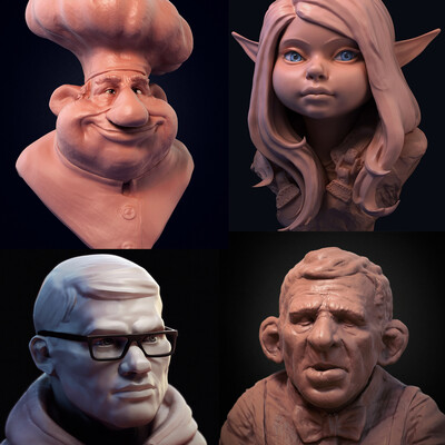 Cartoon sketches