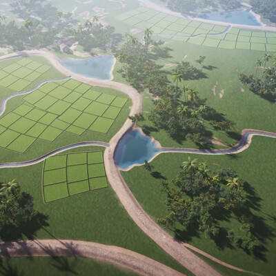 Ancient Water Tanks System in Sri Lanka