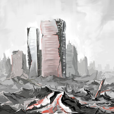 Ruined city