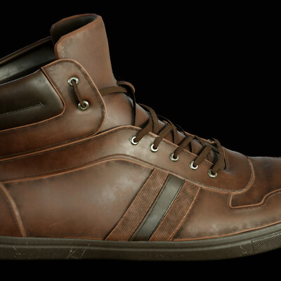 Leather shoes