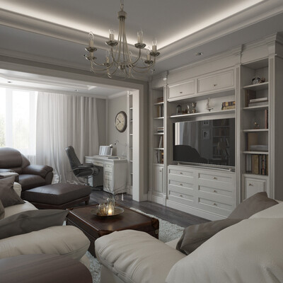 Modern classic interior