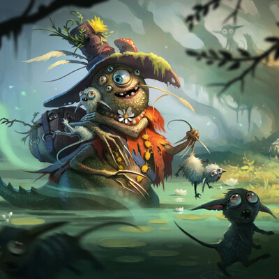 swamp monster