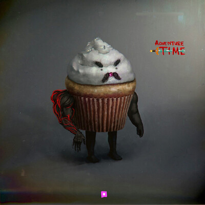 Cupcake from "Adventure Time"