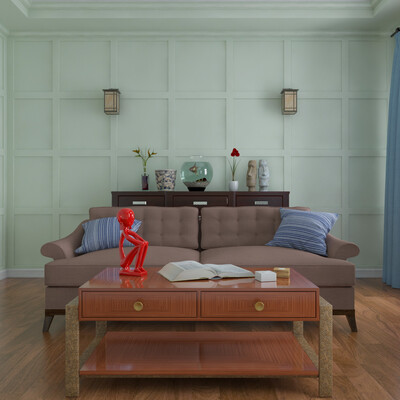 Pistachio living room