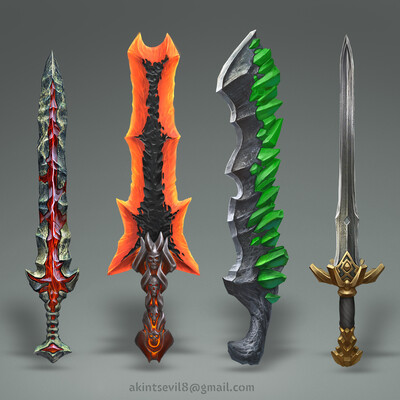 Fantasy swords