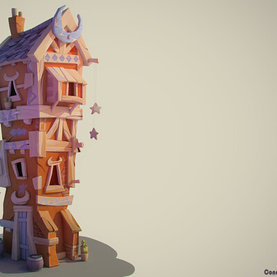Moon House 3d