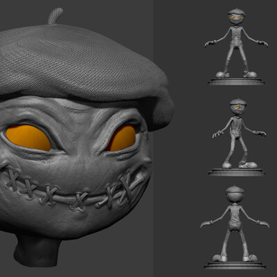 Waxey Cartoon Monster