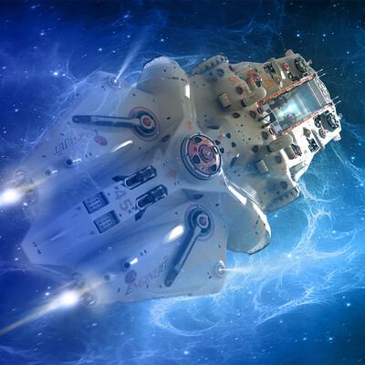 Flying in space