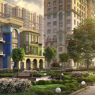 Residential quarter