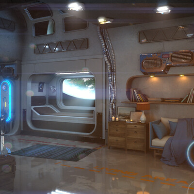 Sci-fi room