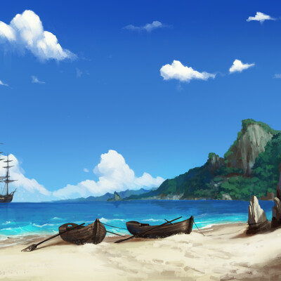 Caribian theme trenings 