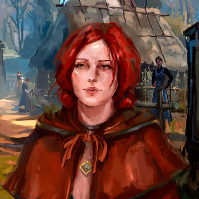  Fan art Triss Merigold