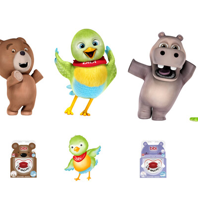 3D animation for babies with easy learning of English words.
