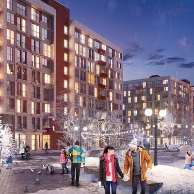 Winter night in the "Spanish Quarters"
