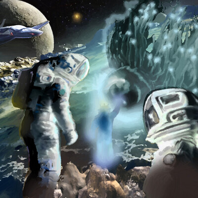 a meeting on Pluto