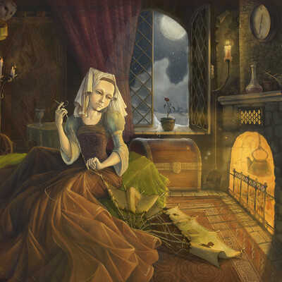 Illustration of the defunct tale