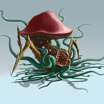 Wild Man-Eater Mushroom