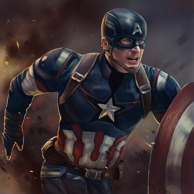 series of portraits "The Avengers"