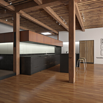 Wooden Kitchen