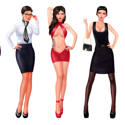 Caracters to Studio Tycoon