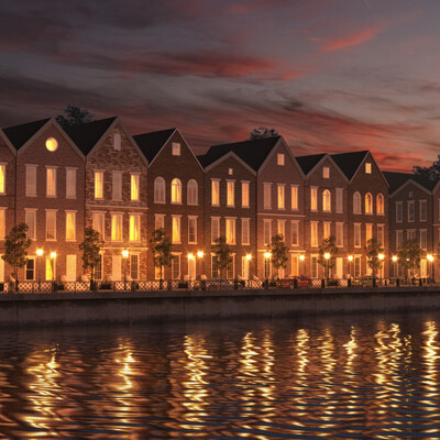 Sunset anywhere on Europe