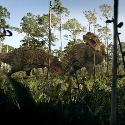 Dino Death Match (Rigging Reel)